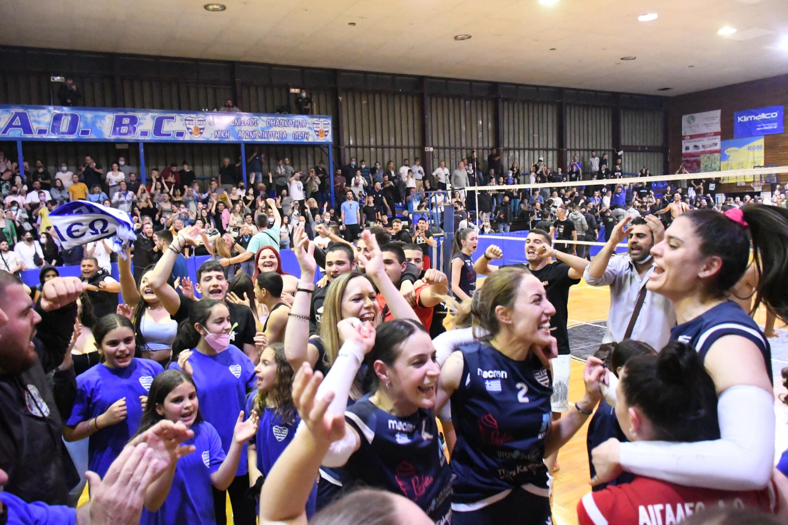 Άνοδος στη Volley Leage γυναικών για 1η φορά στην ιστορία της